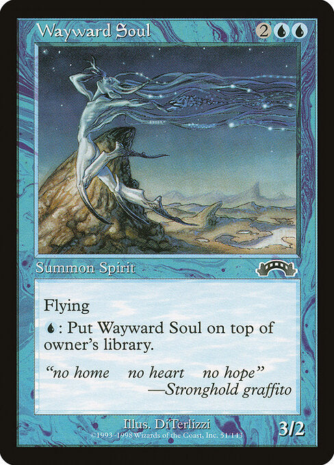 Wayward Soul – Exodus (EXO-51) Magic: The Gathering card | LC-REM-20260804-15361517060428-28f96d5d-1d16-40bb-aaa7-8a7dd465d37b