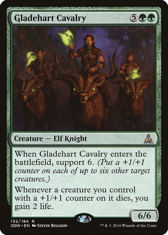Gladehart Cavalry - Oath of the Gatewatch (Rare) [OGW-132] Hoofdafbeelding