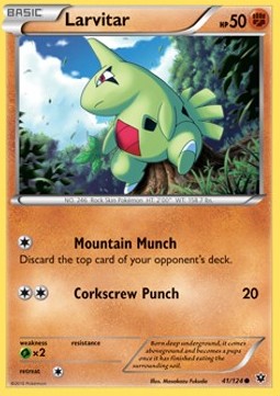 Larvitar - Fates Collide (Common) [FCO-41] Hover Image