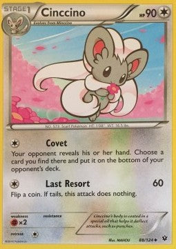 Cinccino - Fates Collide (Uncommon) [FCO-88] Immagine principale del prodotto