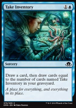 Take Inventory - Eldritch Moon (Common) [EMN-76] Imagen principal del producto