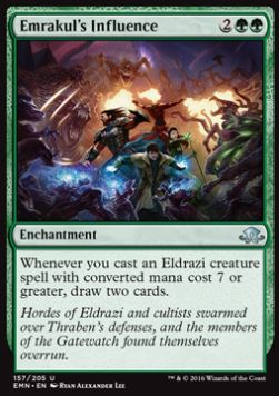Emrakul's Influence - Eldritch Moon (Uncommon) [EMN-157] Imagen principal del producto