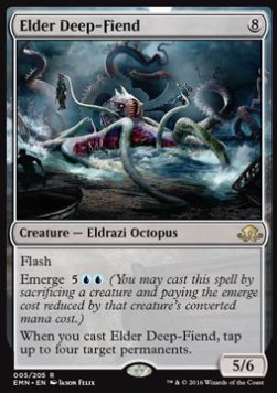 Elder Deep-Fiend - Eldritch Moon (Rare) [EMN-5] Imagen principal del producto