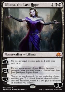 Liliana, the Last Hope - Eldritch Moon (Mythic) [EMN-93] Hover Image