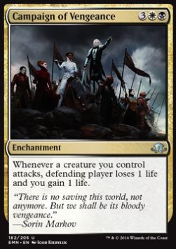 Campaign of Vengeance - Eldritch Moon (Uncommon) [EMN-182] Hover Image