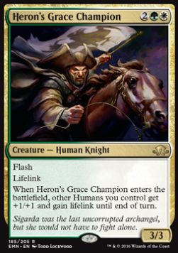 Heron's Grace Champion - Eldritch Moon (Rare) [EMN-185] Hauptbild