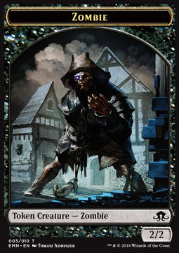Zombie Token (Black 2/2) (V.1) - Eldritch Moon (Token) [EMN-T3] Imagen principal del producto