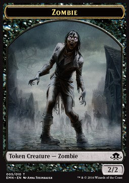 Zombie Token (Black 2/2) (V.3) - Eldritch Moon (Token) [EMN-T5] Imagen principal del producto
