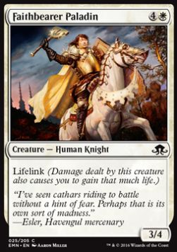 Faithbearer Paladin - Eldritch Moon (Common) [EMN-25] Hover Image
