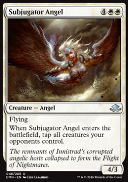 Subjugator Angel - Eldritch Moon (Uncommon) [EMN-45] Imagen principal del producto