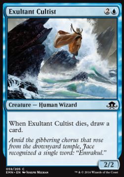 Exultant Cultist - Eldritch Moon (Common) [EMN-59] Imagen principal del producto