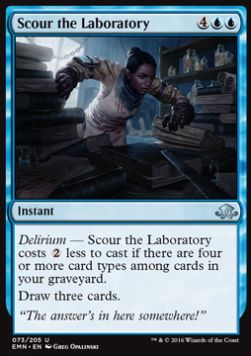 Scour the Laboratory - Eldritch Moon (Uncommon) [EMN-73] Immagine principale del prodotto