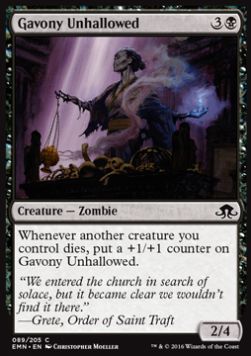 Gavony Unhallowed - Eldritch Moon (Common) [EMN-89] Hover Image