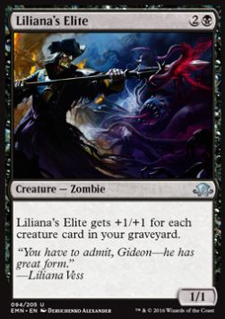 Liliana's Elite - Eldritch Moon (Uncommon) [EMN-94] Hover Image