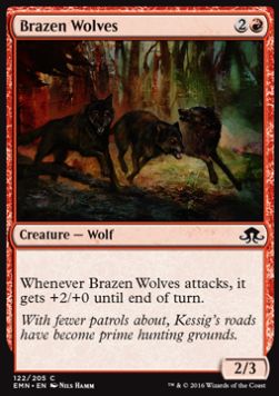 Brazen Wolves - Eldritch Moon (Common) [EMN-122] Imagen principal del producto