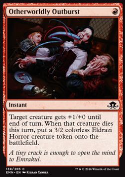 Otherworldly Outburst - Eldritch Moon (Common) [EMN-138] Hover Image