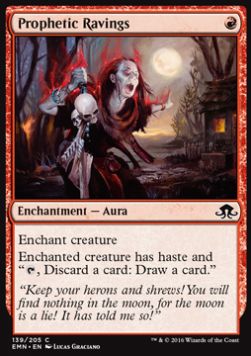 Prophetic Ravings - Eldritch Moon (Common) [EMN-139]