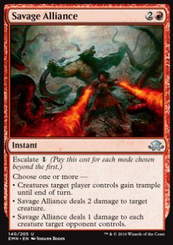 Savage Alliance - Eldritch Moon (Uncommon) [EMN-140] Imagen principal del producto