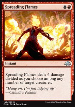 Spreading Flames - Eldritch Moon (Uncommon) [EMN-143] Hover Image