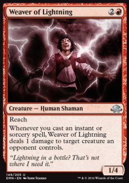Weaver of Lightning - Eldritch Moon (Uncommon) [EMN-149] Imagen principal del producto