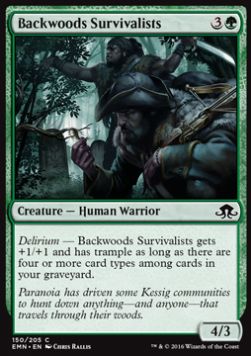 Backwoods Survivalists - Eldritch Moon (Common) [EMN-150]