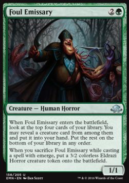 Foul Emissary - Eldritch Moon (Uncommon) [EMN-158] Imagen principal del producto