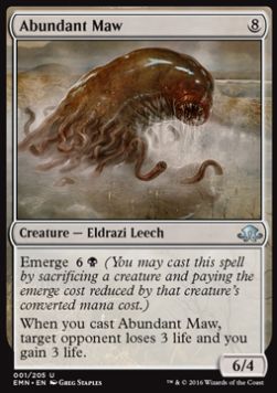 Abundant Maw - Eldritch Moon (Uncommon) [EMN-1] Hauptbild