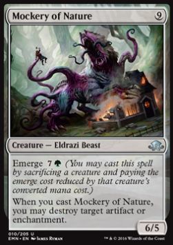 Mockery of Nature - Eldritch Moon (Uncommon) [EMN-10] Imagen principal del producto