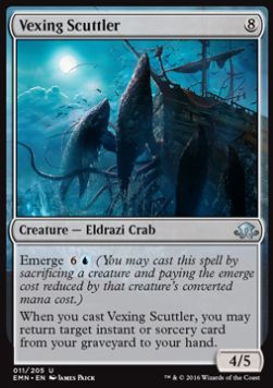Vexing Scuttler - Eldritch Moon (Uncommon) [EMN-11] Hover Image