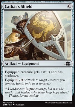 Cathar's Shield - Eldritch Moon (Common) [EMN-192] Immagine principale del prodotto