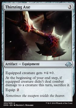 Thirsting Axe - Eldritch Moon (Uncommon) [EMN-202]