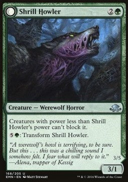 Shrill Howler / Howling Chorus - Eldritch Moon (Uncommon) [EMN-168] Imagen principal del producto
