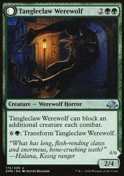 Tangleclaw Werewolf / Fibrous Entangler - Eldritch Moon (Uncommon) [EMN-174] Imagen principal del producto