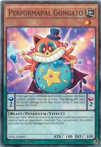 Performapal Gongato - The Dark Illusion (Common) [TDIL-002] Hover Image