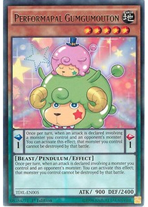 Performapal Gumgumouton — The Dark Illusion (TDIL-005) Yu-Gi-Oh! card Hauptbild