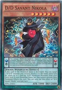 D/D Savant Nikola - The Dark Illusion (Common) [TDIL-011] Hover Image