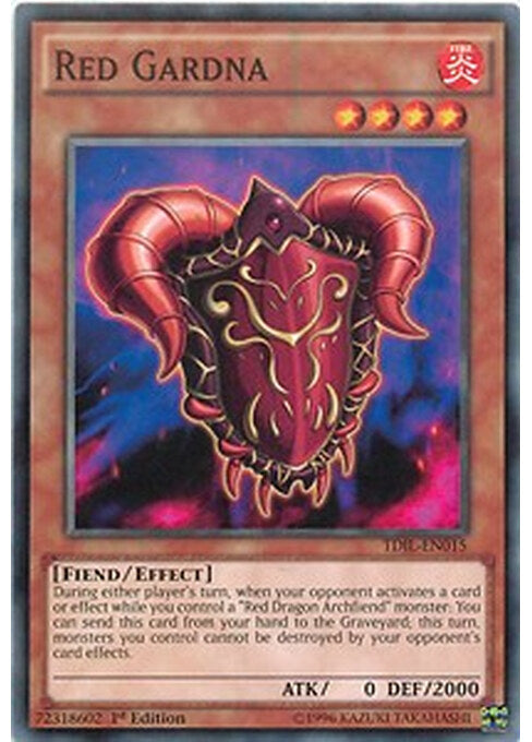 Red Gardna — The Dark Illusion (TDIL-015) Yu-Gi-Oh! card Hauptbild
