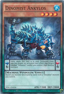 Dinomist Ankylos - The Dark Illusion (Common) [TDIL-026] Hover Image