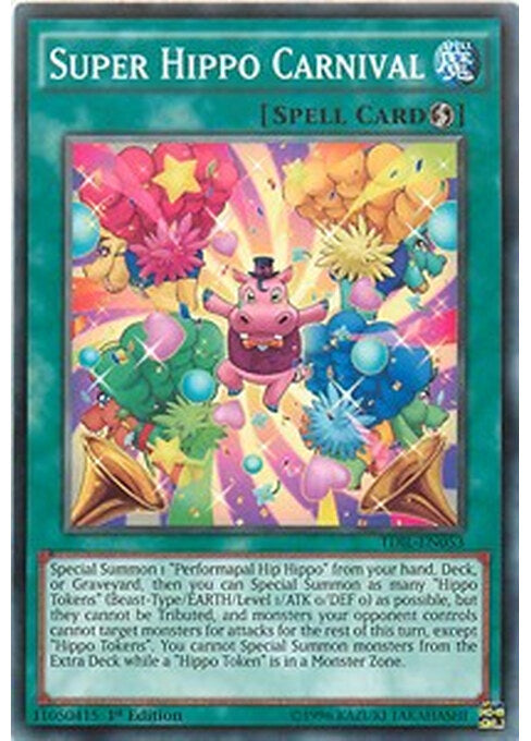 Super Hippo Carnival — The Dark Illusion (TDIL-053) Yu-Gi-Oh! card Hauptbild