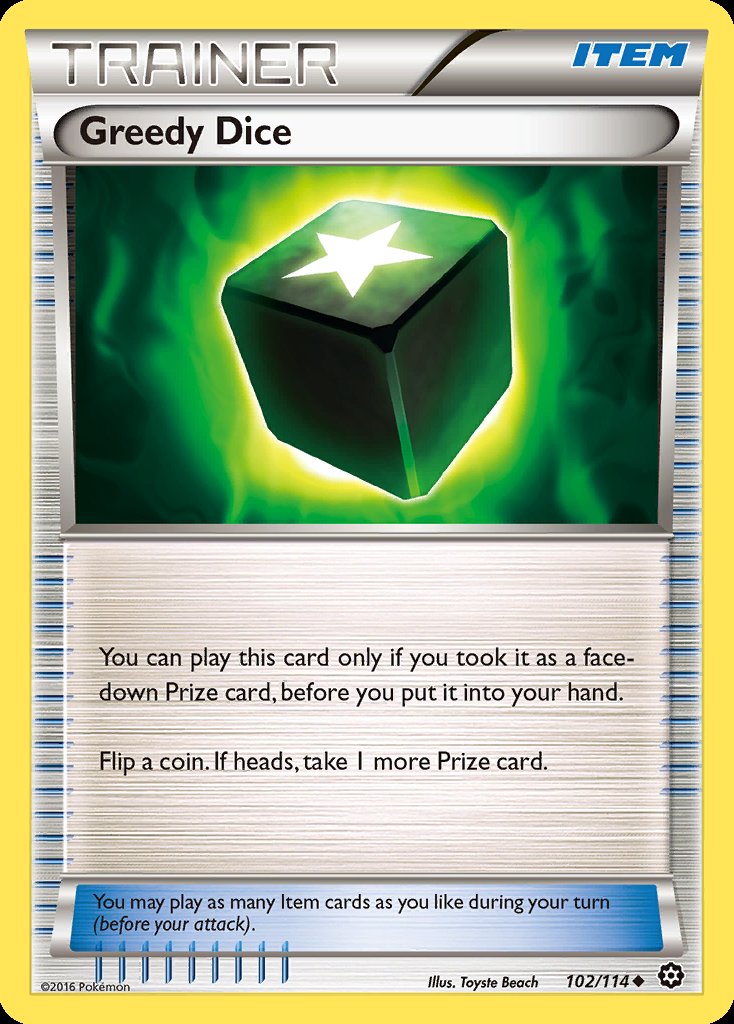 Greedy Dice - Steam Siege (Uncommon) [STS-102] Hauptbild