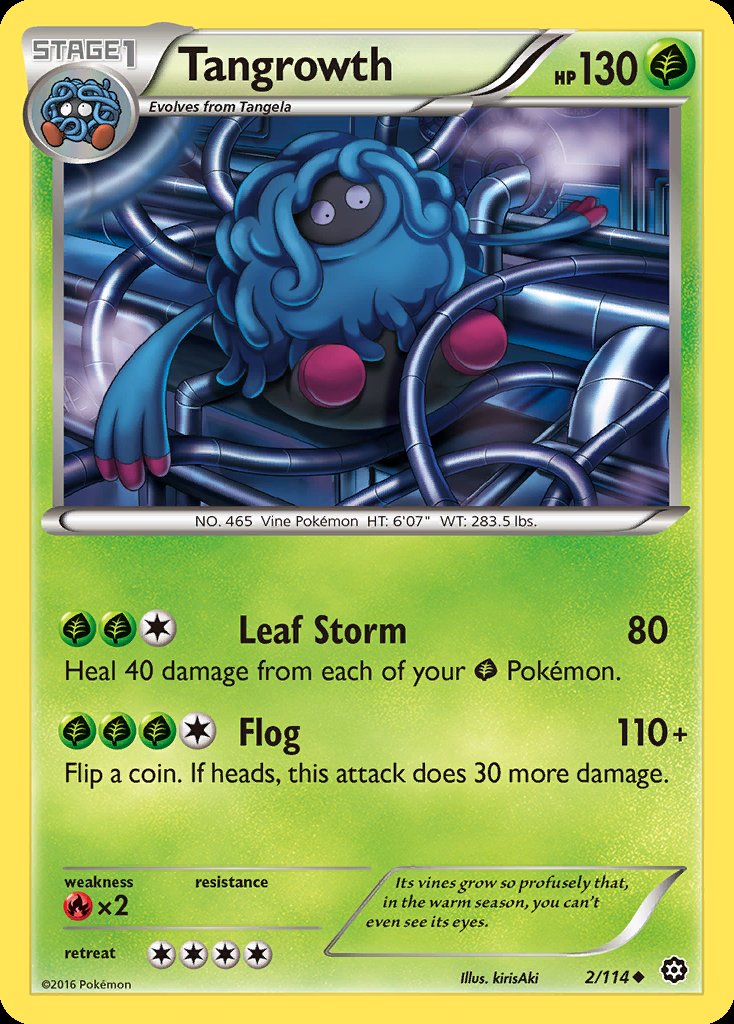 Tangrowth - Steam Siege (Uncommon) [STS-2] Hauptbild
