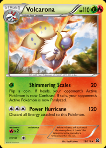 Volcarona - Steam Siege (Rare) [STS-15] Main image