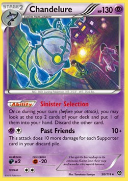 Chandelure - Steam Siege (Holo Rare) [STS-50] Hauptbild