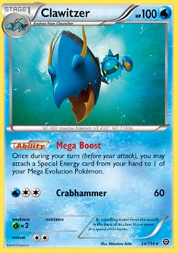 Clawitzer - Steam Siege (Rare) [STS-34] Hover Image