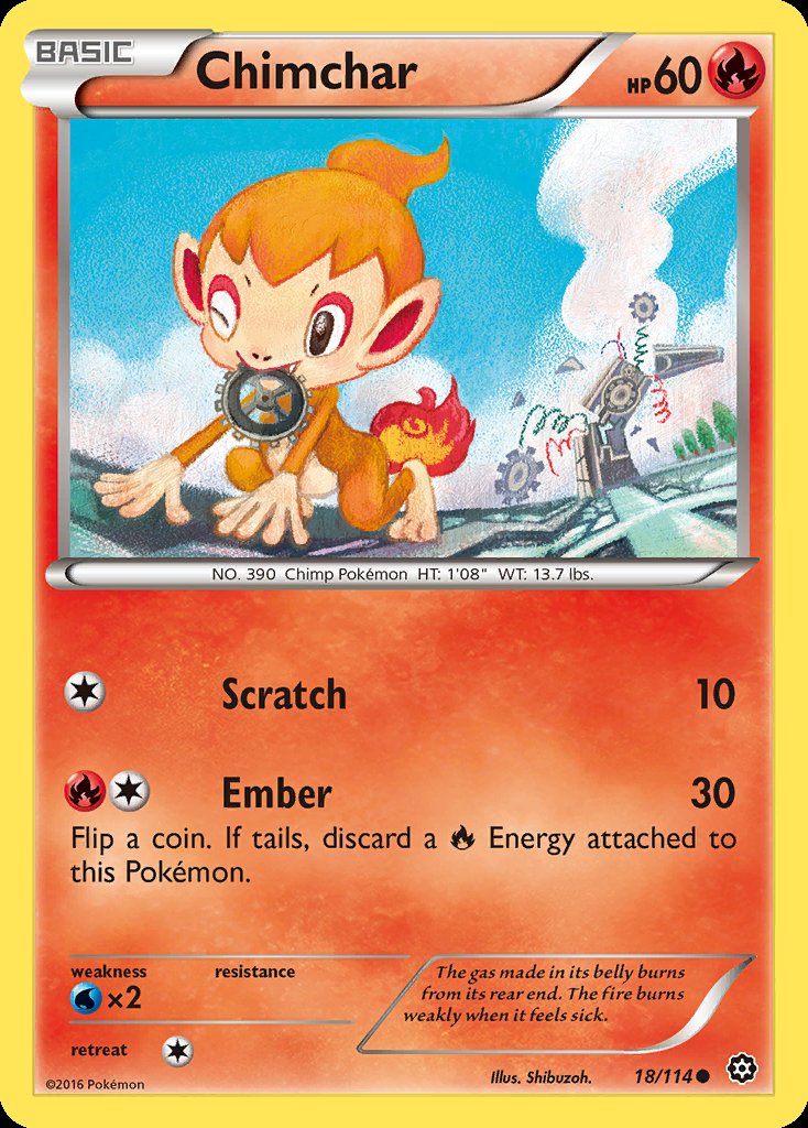 Chimchar - Steam Siege (Common) [STS-18] Hauptbild