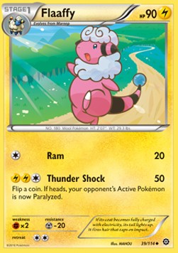 Flaaffy - Steam Siege (Uncommon) [STS-39] Main image