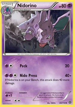Nidorino - Steam Siege (Uncommon) [STS-44] Hover Image