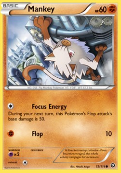 Mankey - Steam Siege (Common) [STS-52] Hover Image