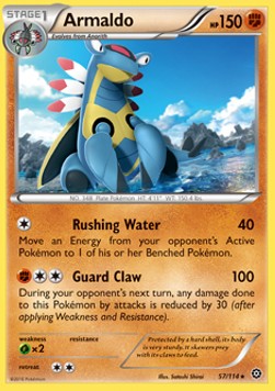 Armaldo - Steam Siege (Rare) [STS-57] Hover Image