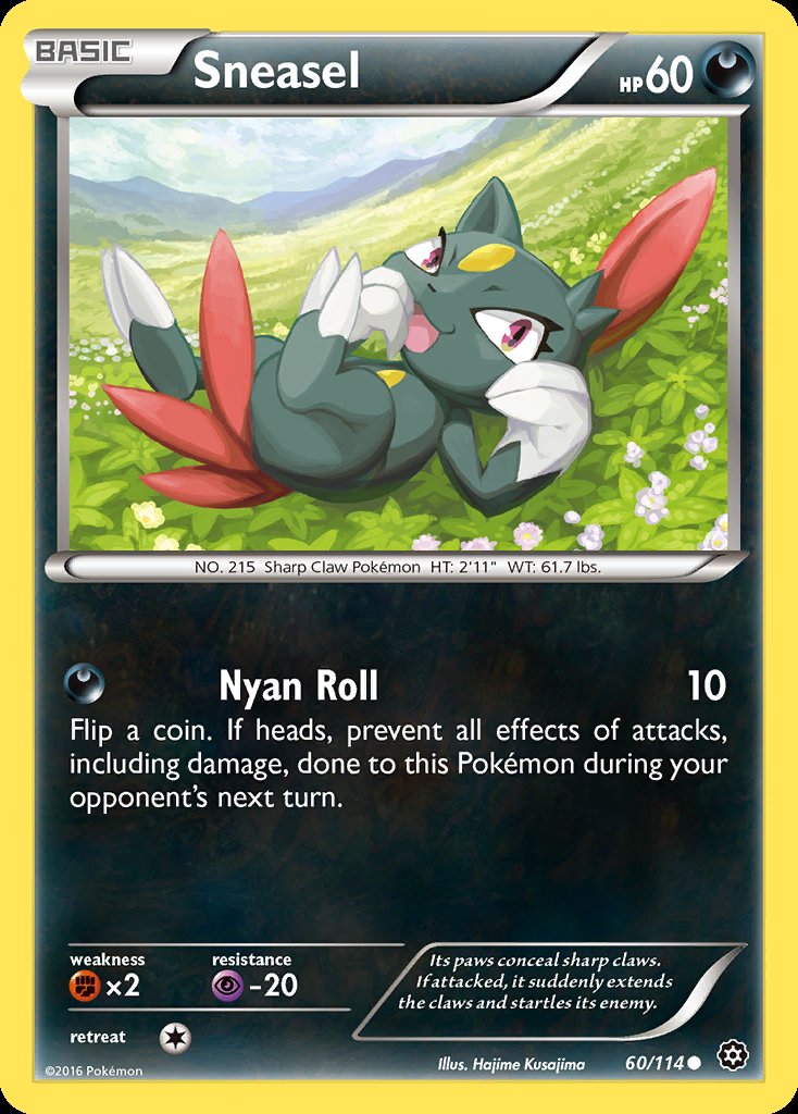 Sneasel - Steam Siege (Common) [STS-60] Hoofdafbeelding